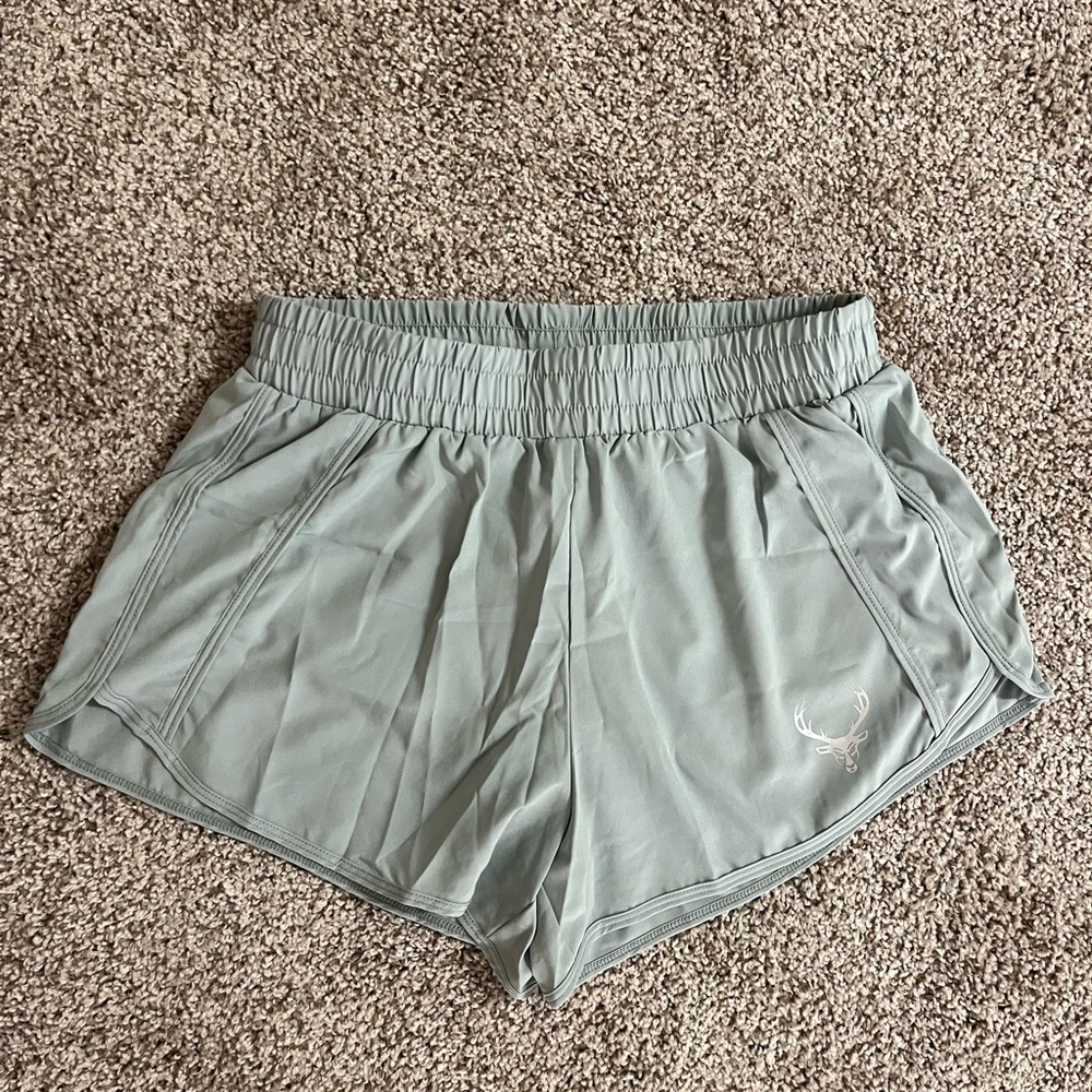 Bucked Up Light Green Shorts